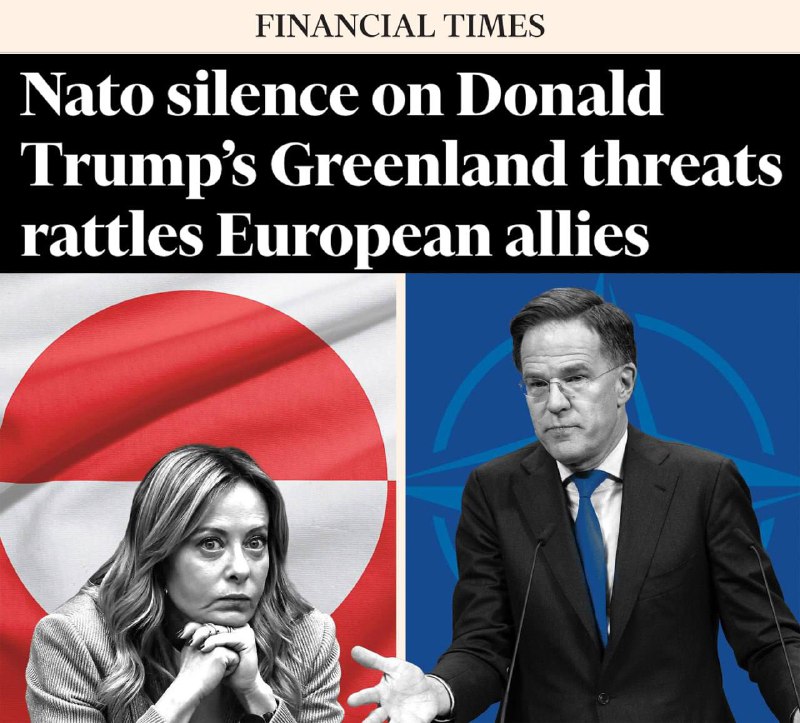 ЕС обеспокоен молчанием НАТО по поводу заявлений Трампа о Гренландии