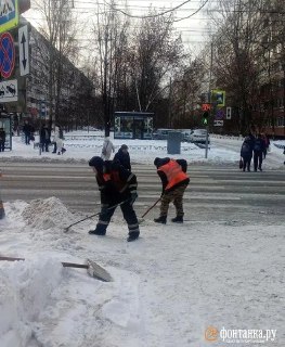 В Петербурге снежный покров превысил 12 см