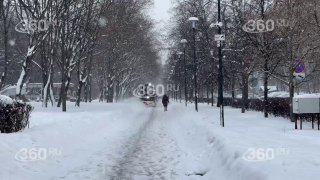 В Москве ожидается сильная метель и ухудшение видимости