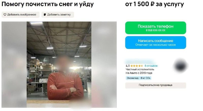 В Петербурге предлагают услуги по очистке машин от снега